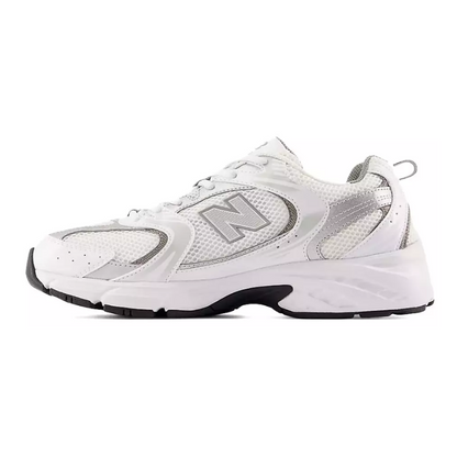 New Balance 530 White Silver Metallic