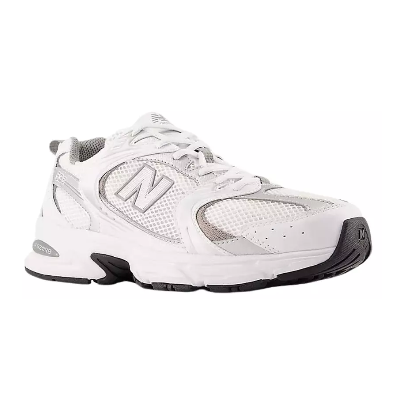 New Balance 530 White Silver Metallic