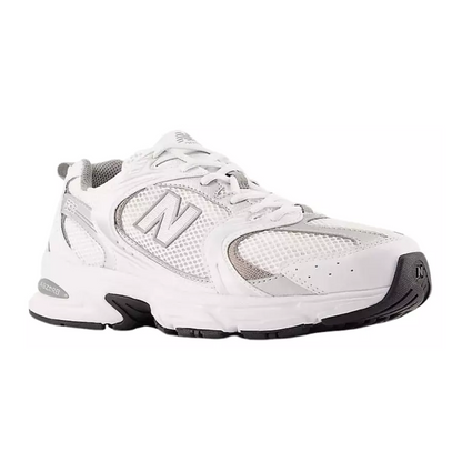 New Balance 530 White Silver Metallic