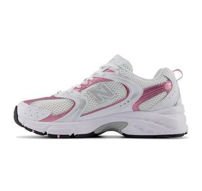 New Balance 530 White Silver Pink