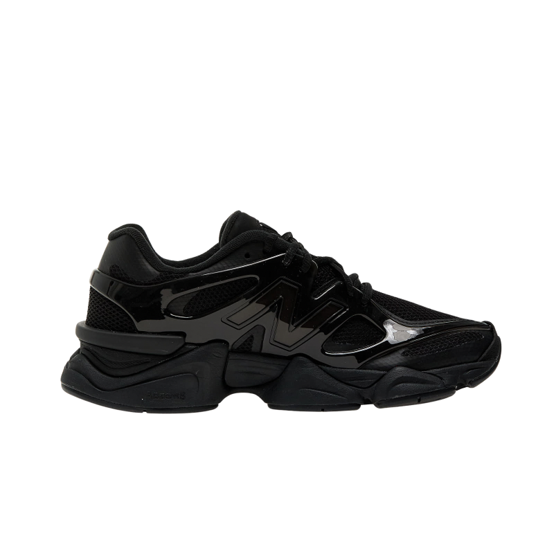 New Balance 9060 Triple Black Leather_Unique Store