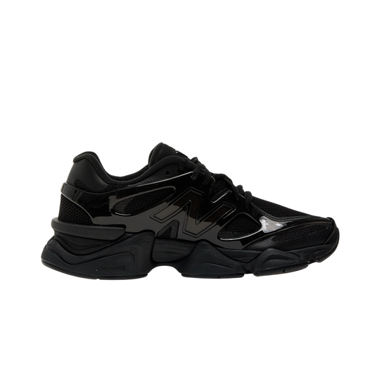 New Balance 9060 Triple Black Leather_Unique Store