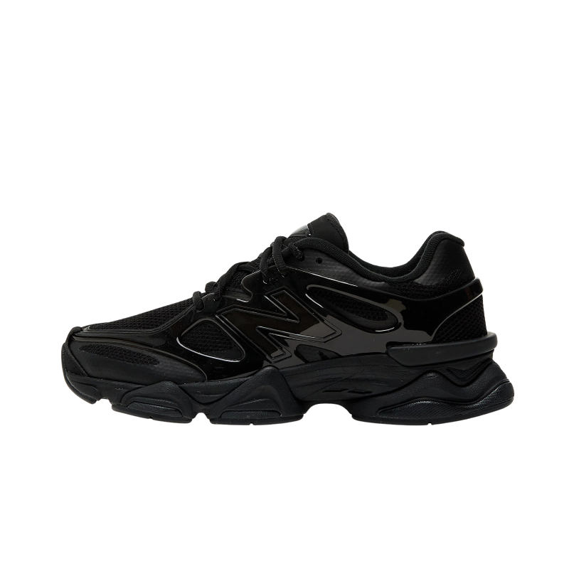 New Balance 9060 Triple Black Leather