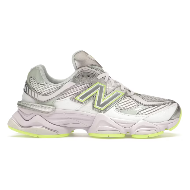 New Balance 9060 White Green lemon_Unique Store