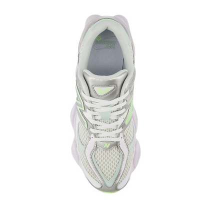 New Balance 9060 White Green lemon