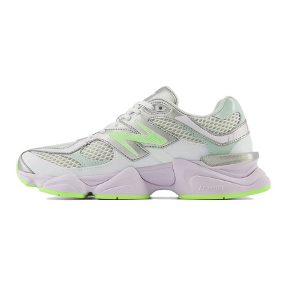 New Balance 9060 White Green lemon
