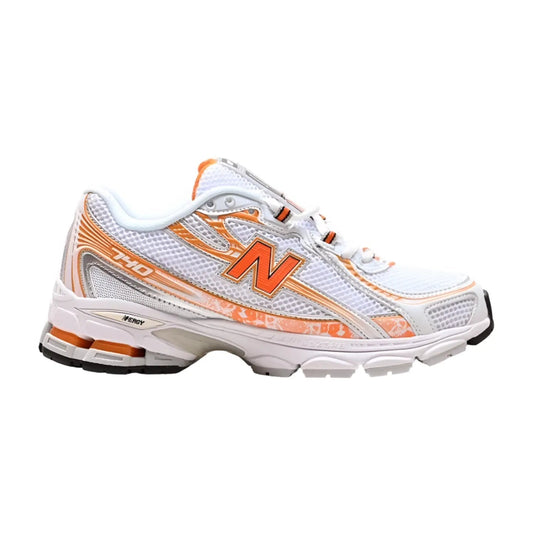 New Balance U740 Trainers Silver Coloured Red_Unique Store