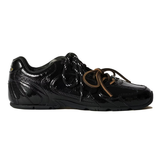 New Balance X Miu Miu 530 Black SL suede and mesh sneakers_Unique Store