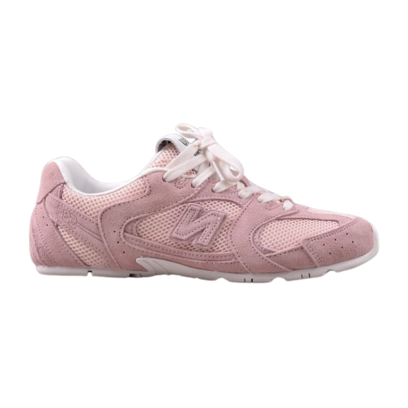 New Balance X Miu Miu 530 SL Pink suede and mesh sneakers_Unique Store