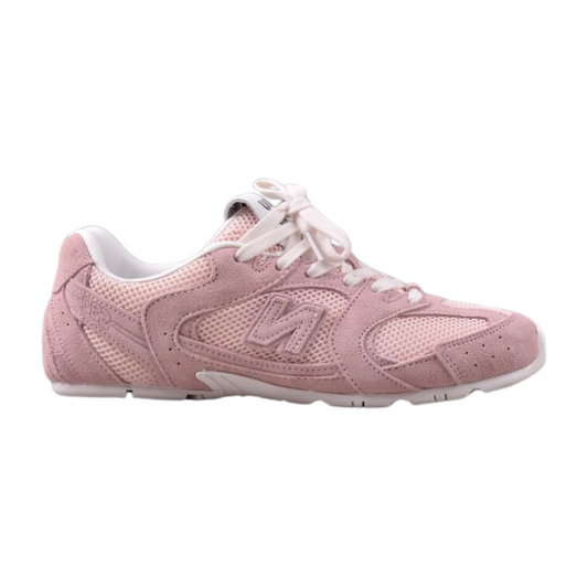 New Balance X Miu Miu 530 SL Pink suede and mesh sneakers_Unique Store