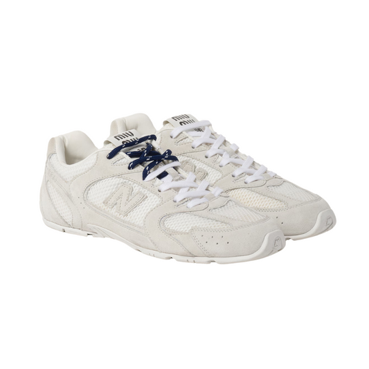 New Balance X Miu Miu 530 SL White suede and mesh sneakers