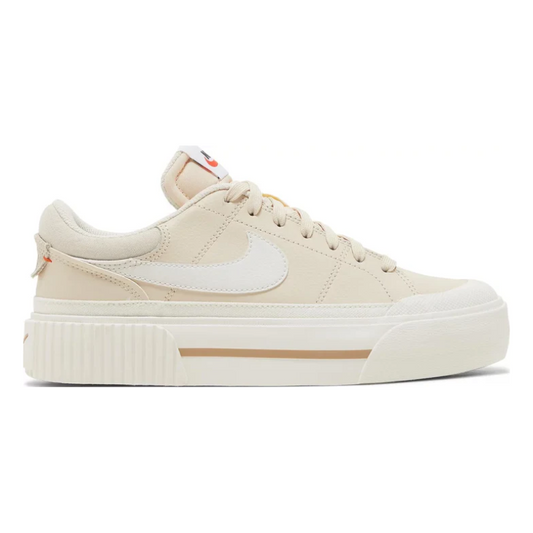 Nike Court Legacy Lift Pearl White Sneakers_Unique Store