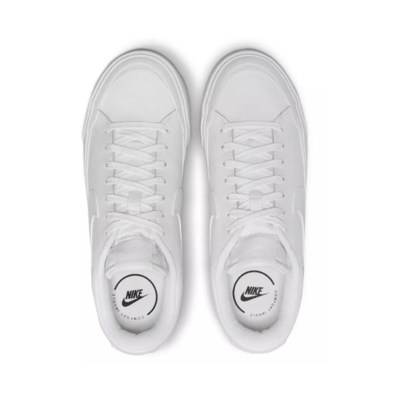 Nike Court Legacy Lift Triple White Sneakers