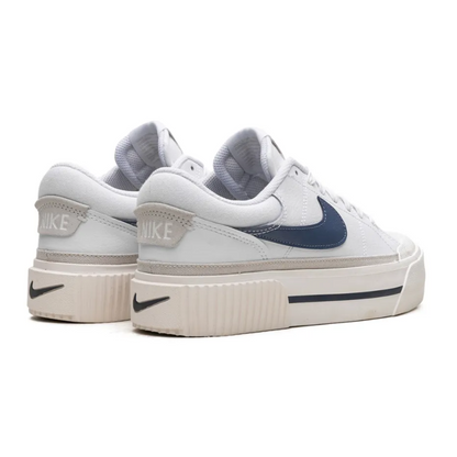 Nike Court Legacy Lift White Navy Sneakers