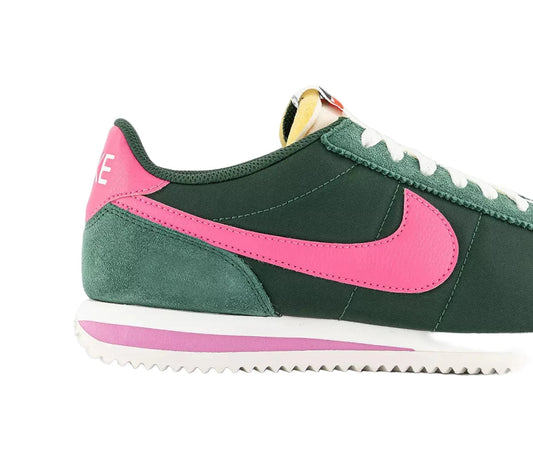 Nike Cortez Trainers Fir Pinksicle Sail Team Ora Sneakers