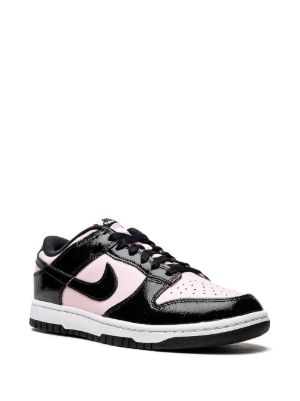Nike Dunk Low Retro Pink Black Patent sneakers