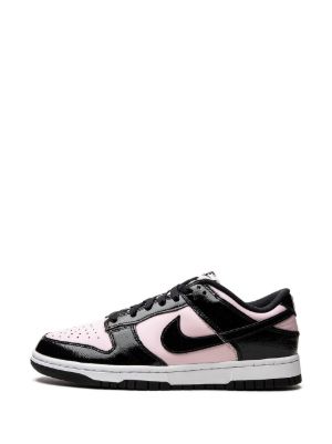 Nike Dunk Low Retro Pink Black Patent sneakers