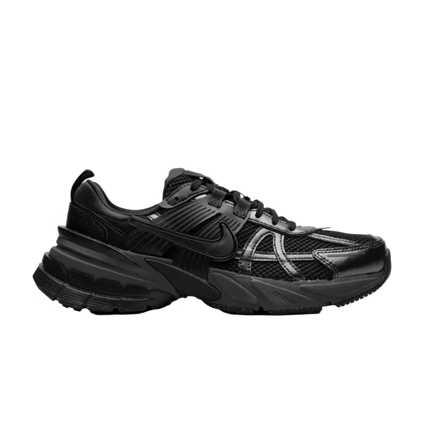 Nike V2K Run Black Dark Smoke Grey Sneakers_Unique Store