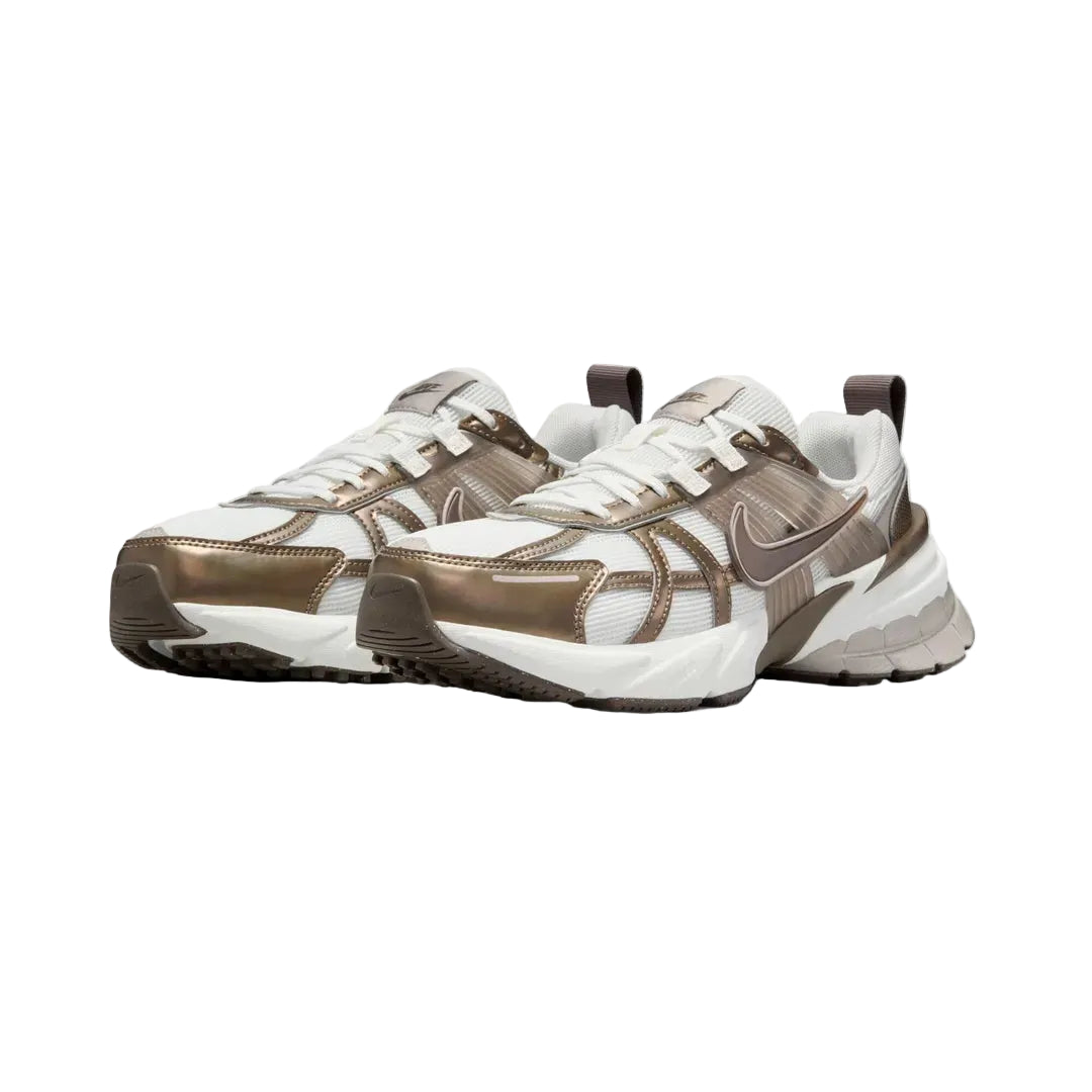 Nike V2K Run Mink Brown White Sneakers