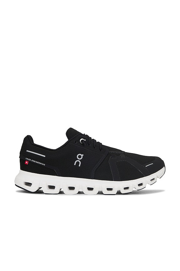 On Cloud 6 Black White sneakers_Unique Store