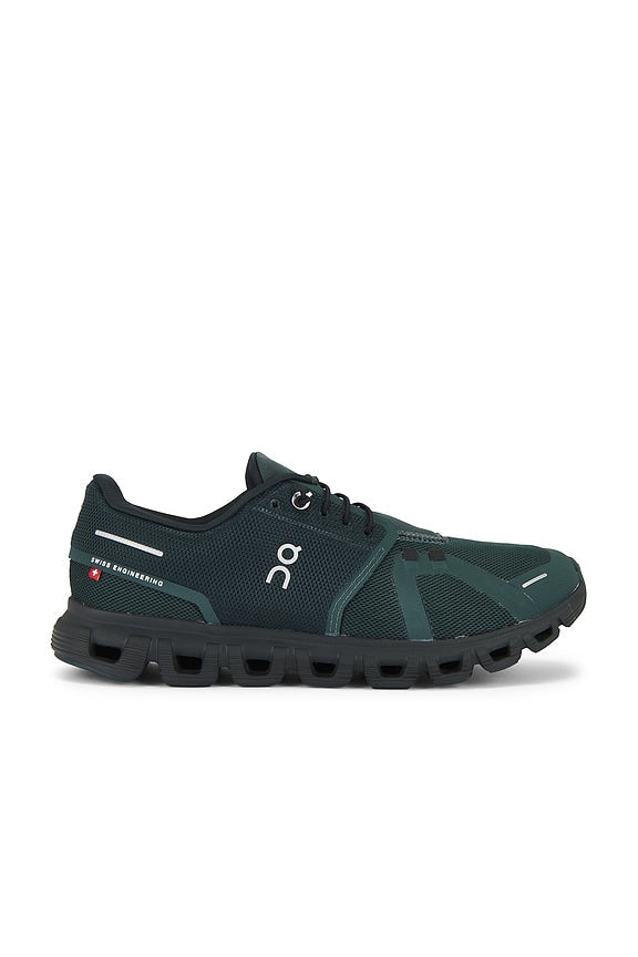 On Cloud 6 Evergreen Black sneakers_Unique Store
