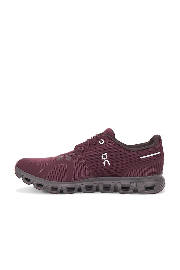 On Cloud 6 Mulberry Pebble sneakers