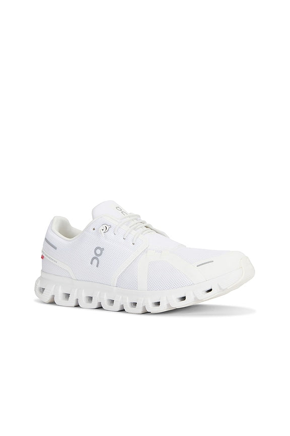 On Cloud 6 White sneakers
