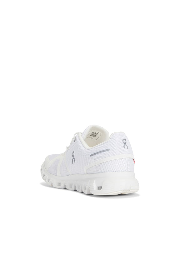 On Cloud 6 White sneakers