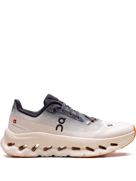 On Cloudtilt Beige Purple Sneakers_Unique Store