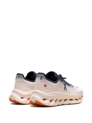 On Cloudtilt Beige Purple Sneakers