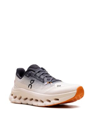 On Cloudtilt Beige Purple Sneakers