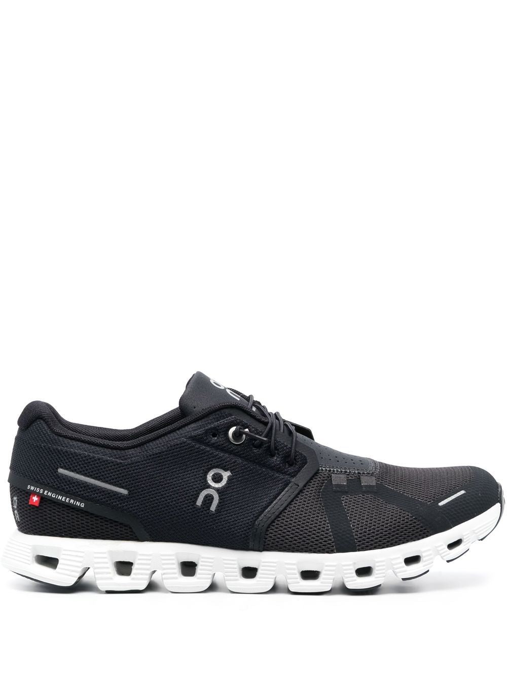 On Cloud 5  Black White Sneakers_Unique Store