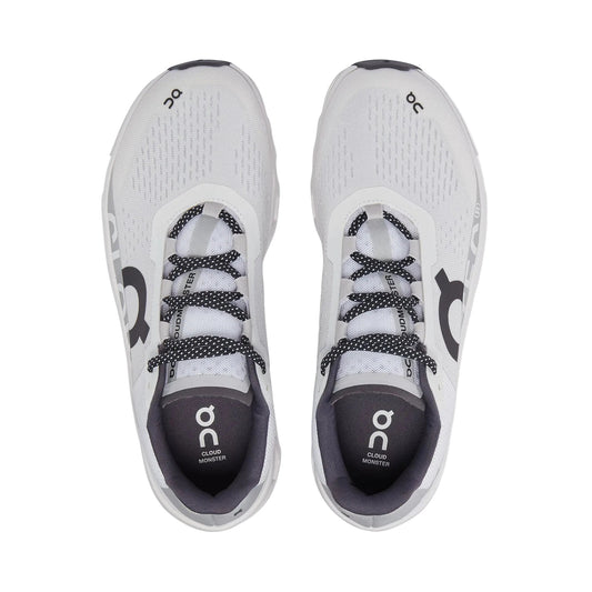 On Cloudmonster White Black