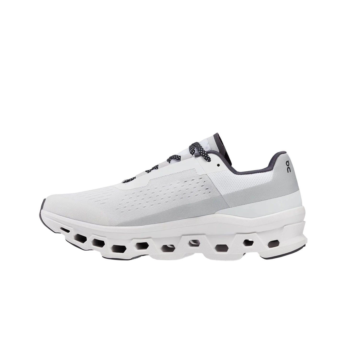 On Cloudmonster White Black