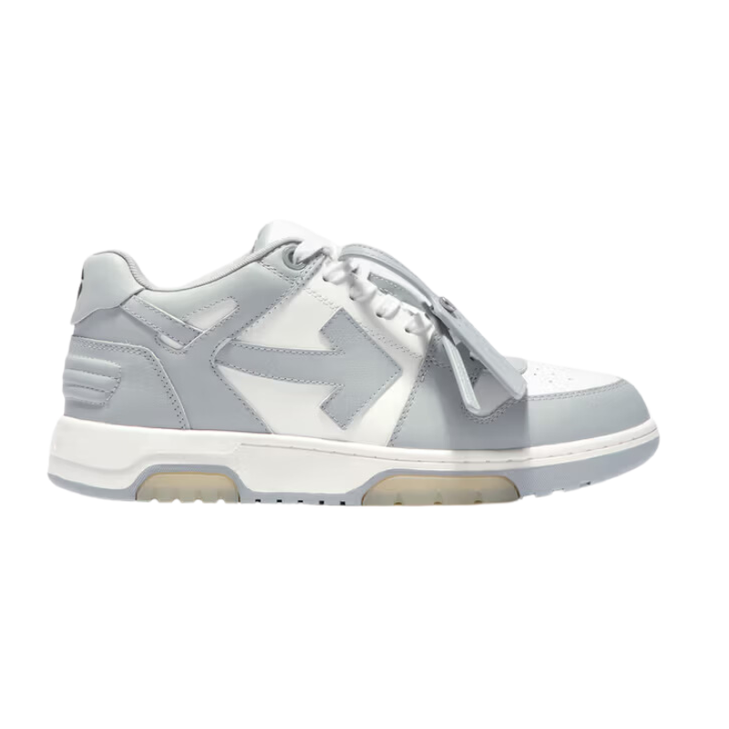 Off-White Out Of Office Low Grey White Off-White Heel Tab_Unique Store