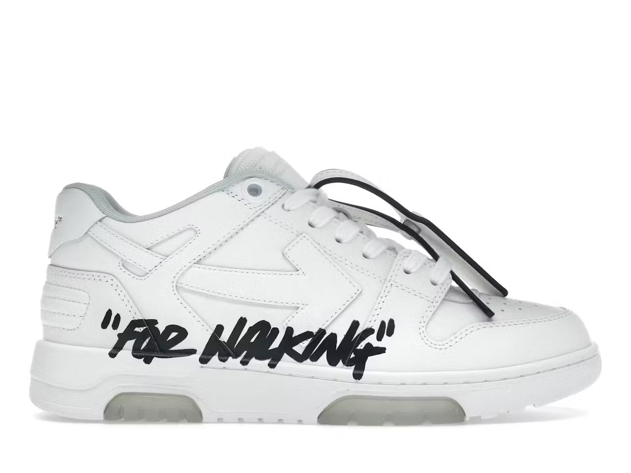 Off-White Out Of Office Low Tops For Walking White Black_Unique Store