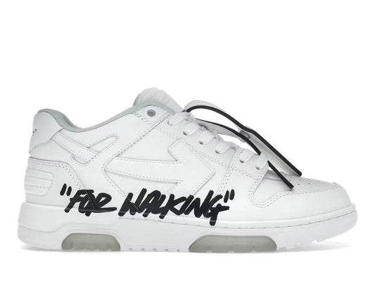 Off-White Out Of Office Low Tops For Walking White Black_Unique Store