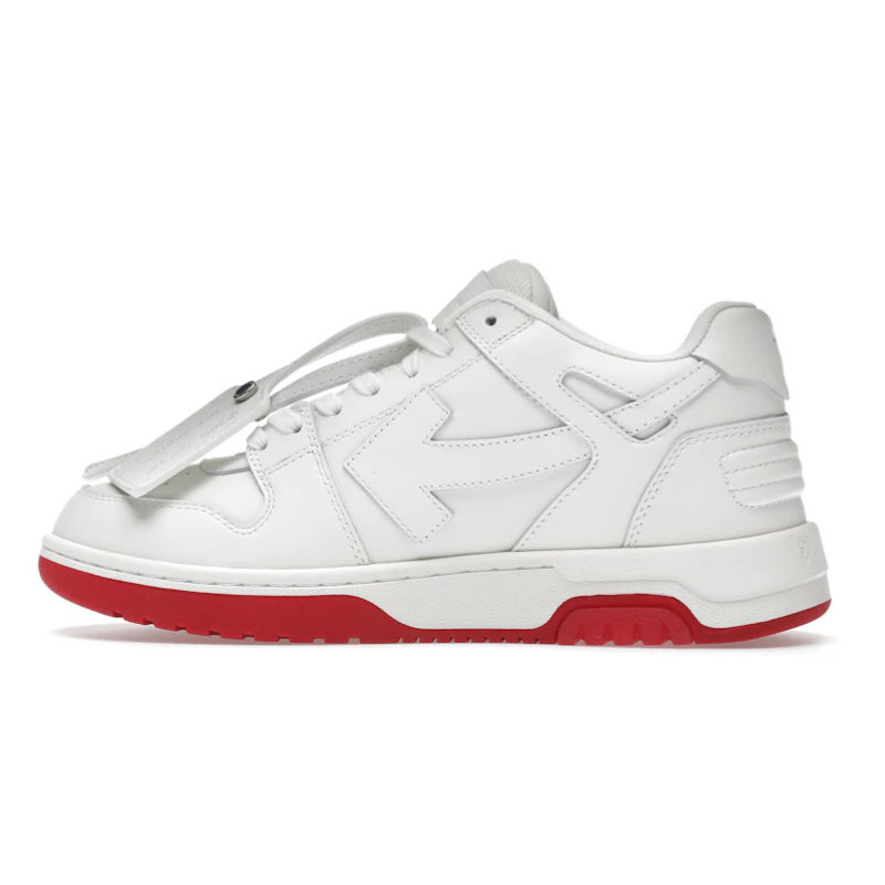 Off-White Out Of Office Low For Walking White Red