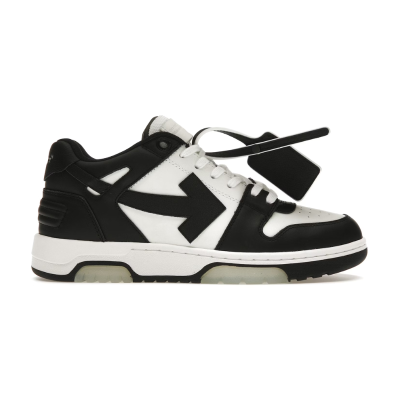 Off-White Out Of Office Low Tops White Black White_Unique Store
