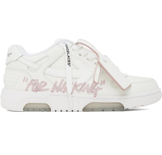 Off-White Out Of Office Low Tops For Walking White Pink_Unique Store