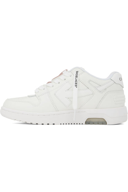 Off-White Out Of Office Low Tops For Walking White Pink
