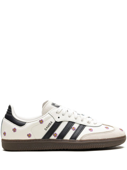 Adidas Samba OG Purple Floral Sneakers_Unique Store