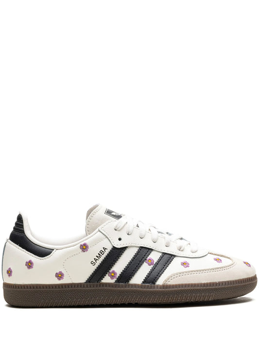 Adidas Samba OG Purple Floral Sneakers_Unique Store