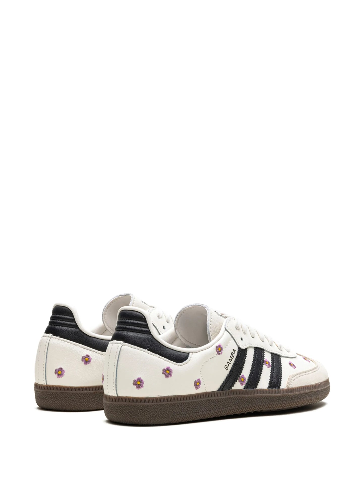 Adidas Samba OG Purple Floral Sneakers