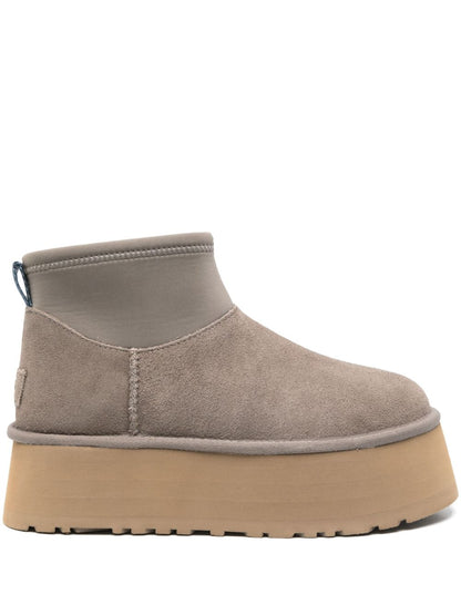 UGG Classic Mini Dipper Boot – Charcoal_Unique Store