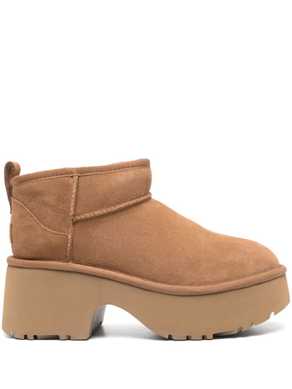 UGG Classic Ultra Mini New Heights Boot Chestnut_Unique Store