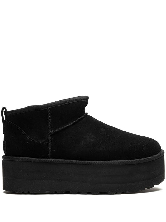UGG Classic Ultra Mini Platform Boot Black_Unique Store