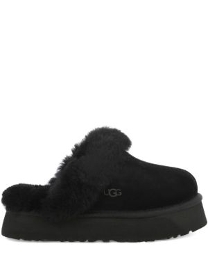 UGG Disquette Slipper Black_Unique Store