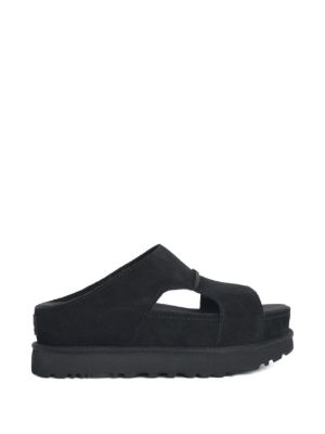UGG Goldenstar Black platform sandals_Unique Store