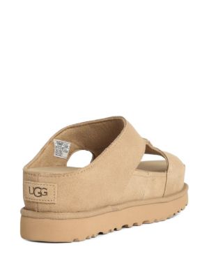 UGG Goldenstar Sand platform sandals